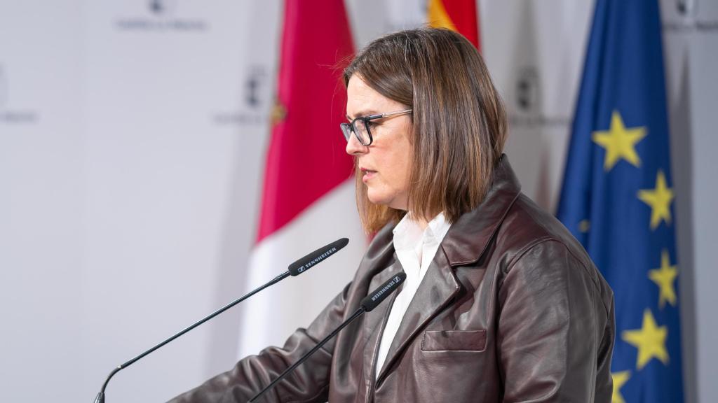 Esther Padilla, consejera portavoz del Gobierno de Castilla-La Mancha. Foto: JCCM.