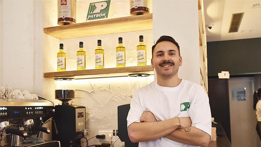 Imagen de Maxi en el Bar Patrón de Valladolid.