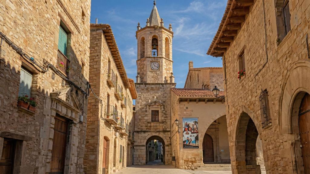 La villa de Cantavieja, en Teruel.