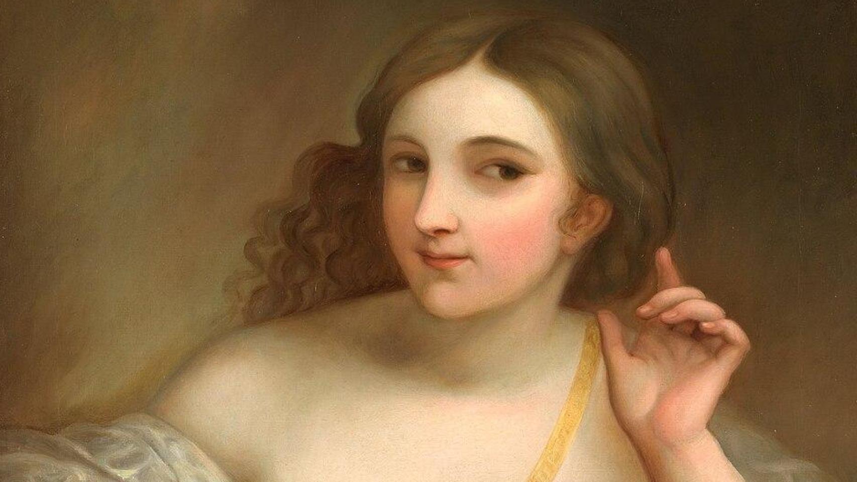 Autorretrato de Rosario Weiss con el título 'La atención' (1841). Foto: Museo del Prado