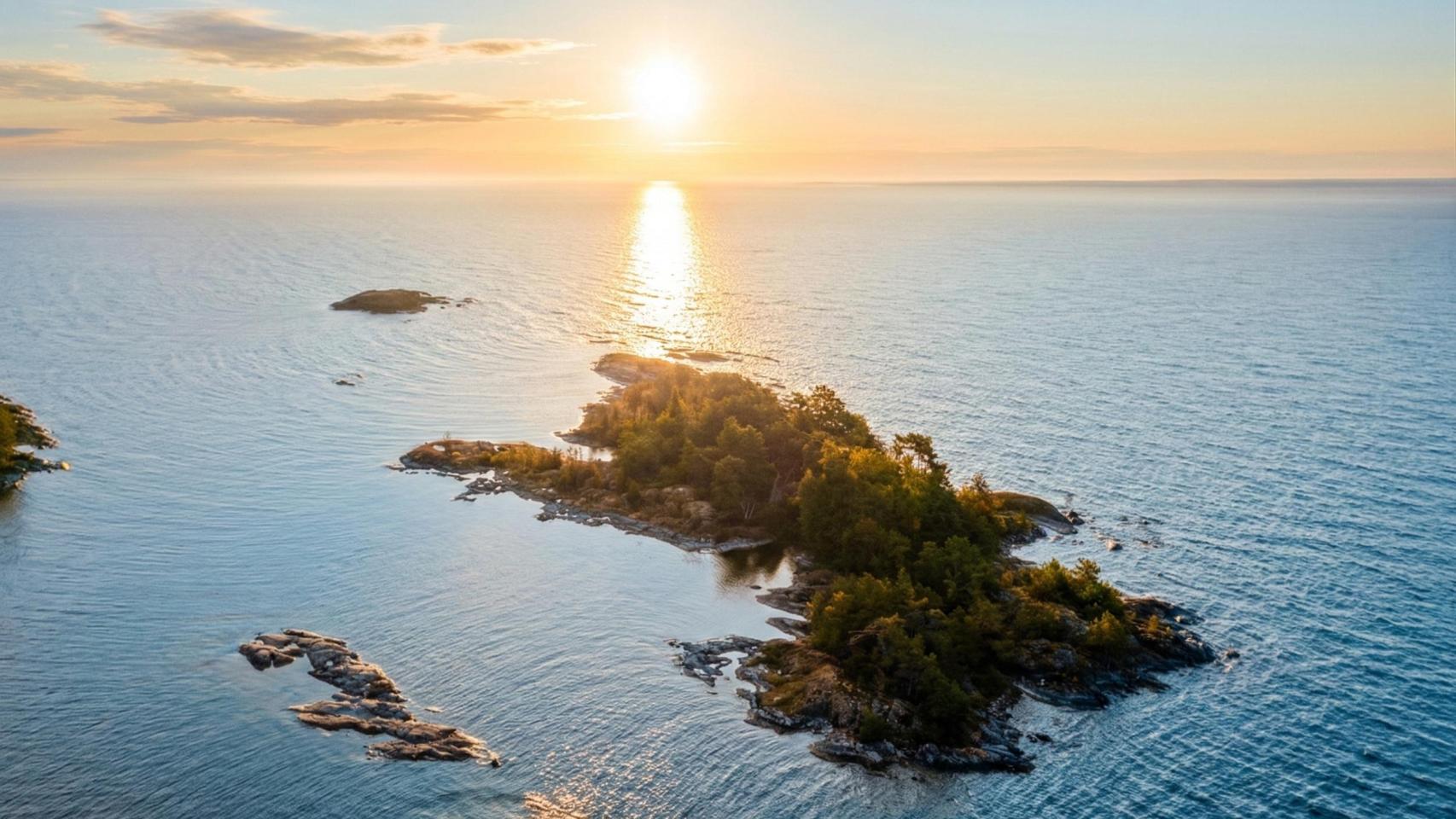 Isla desierta de Suecia que busca un guardián.