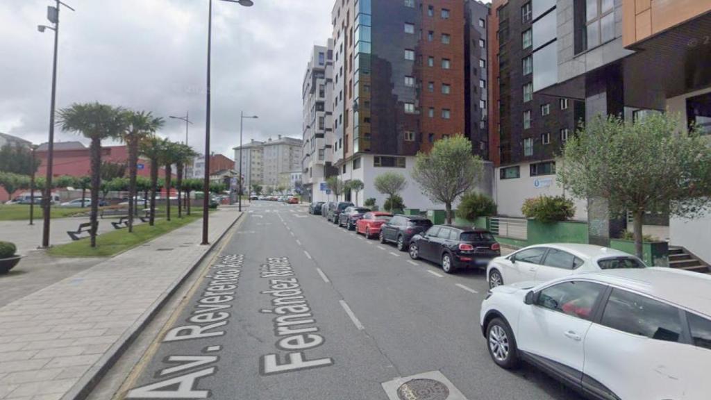 La avenida de Reverendo Xosé Fernández Núñez de Lugo.