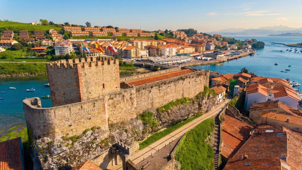 El Castillo del Rey, en San Vicente de la Barquera (Cantabria).