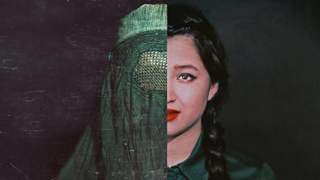 Collage 'Modern Bondage'.
