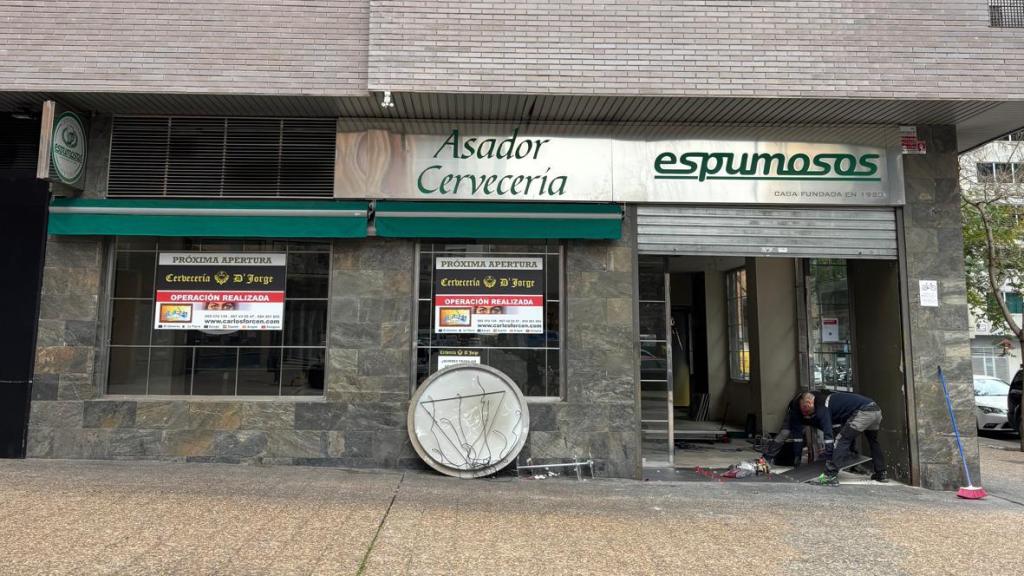 Fachada exterior del local actualmente.