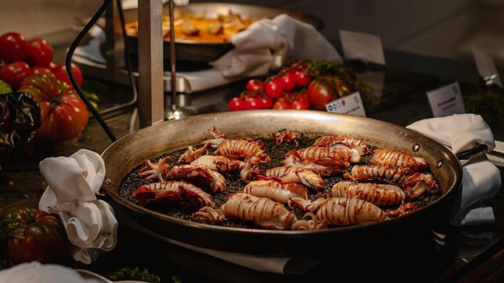 Uno de los arroces que se sirven en el Hyatt Regency Hesperia Madrid.
