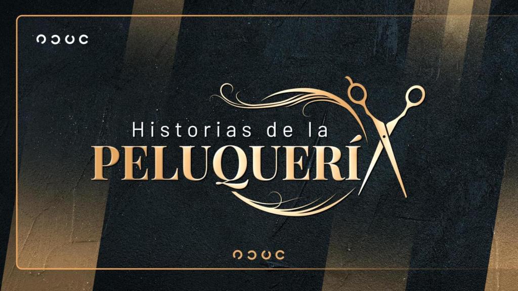 Logotipo 'Historias de Peluquería'.