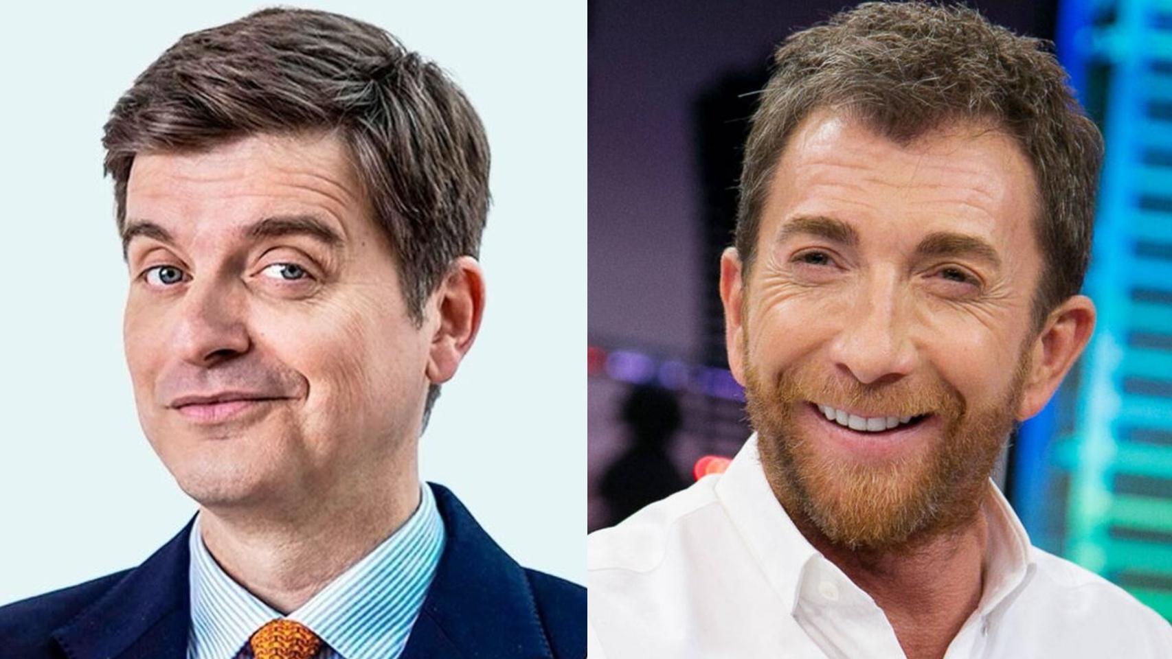 Marc Giró y Pablo Motos en un montaje.