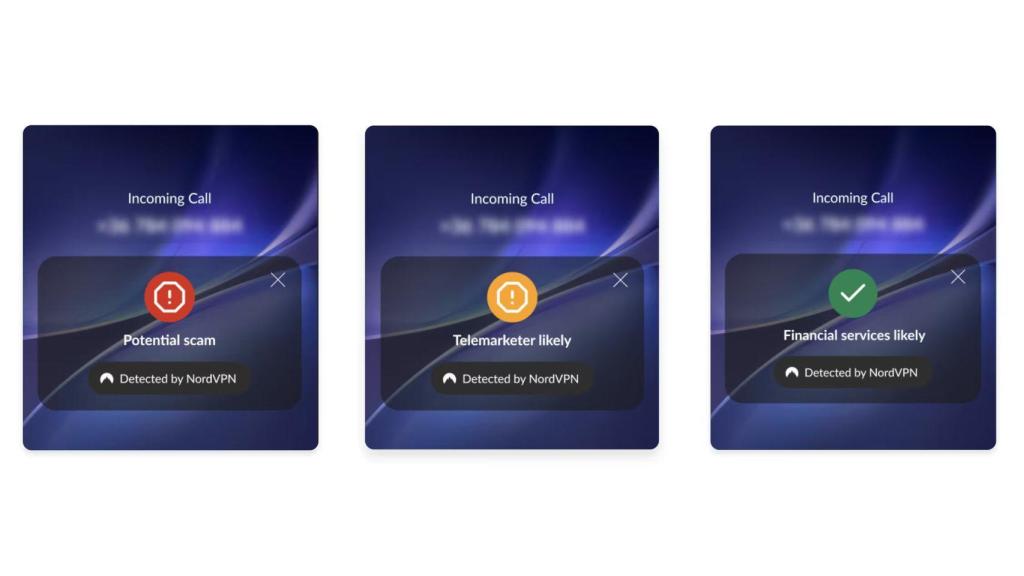 Protección de llamadas de NordVPN