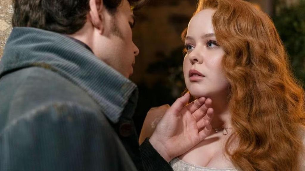Escena de la temporada 3 de Los Bridgerton.