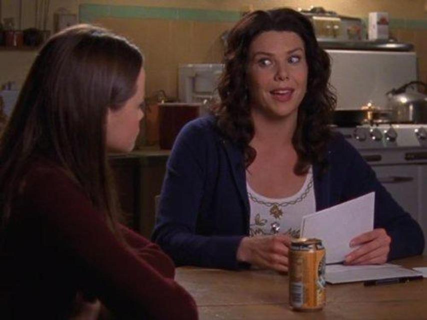 Hablar rápido era una seña de identidad de 'Las chicas Gilmore'.