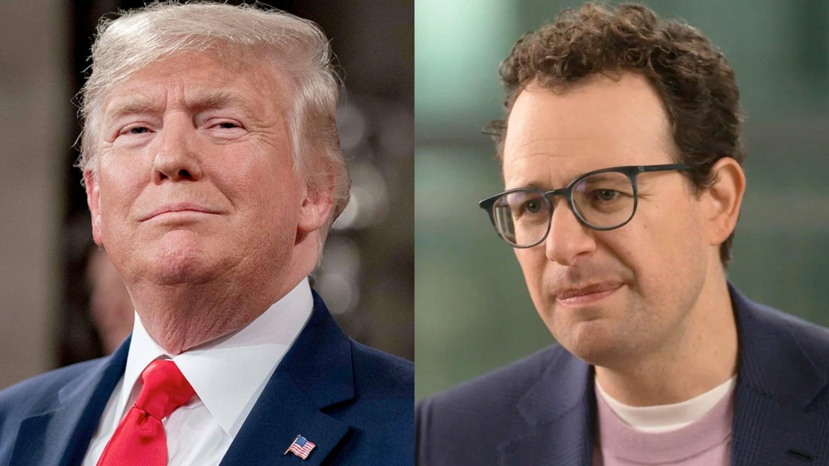 Donald Trump y Dario Amodei
