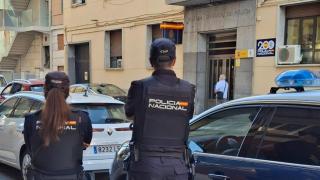 Agentes de la Policía Nacional.