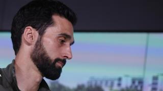 Álvaro Arbeloa, durante una rueda de prensa