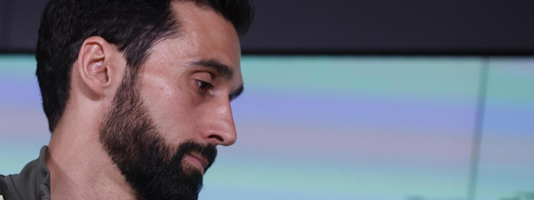 Álvaro Arbeloa, en rueda de prensa