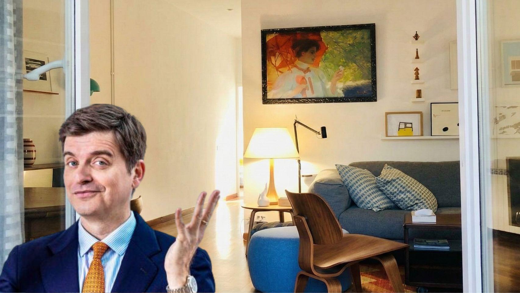 La casa de Marc Giró (51 años) en Barcelona
