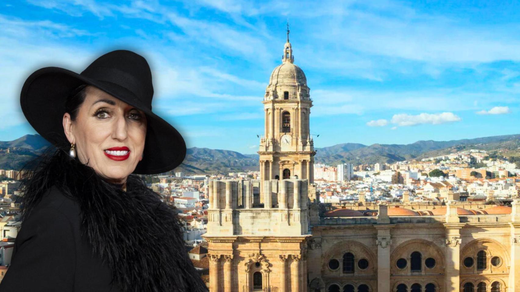 Las vistas desde las habitaciones del hotel de Málaga donde dormirá Rossy de Palma durante el Festival de Málaga.