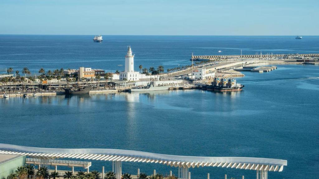 Las vistas panorámicas desde el AC Málaga Palacio by Marriott