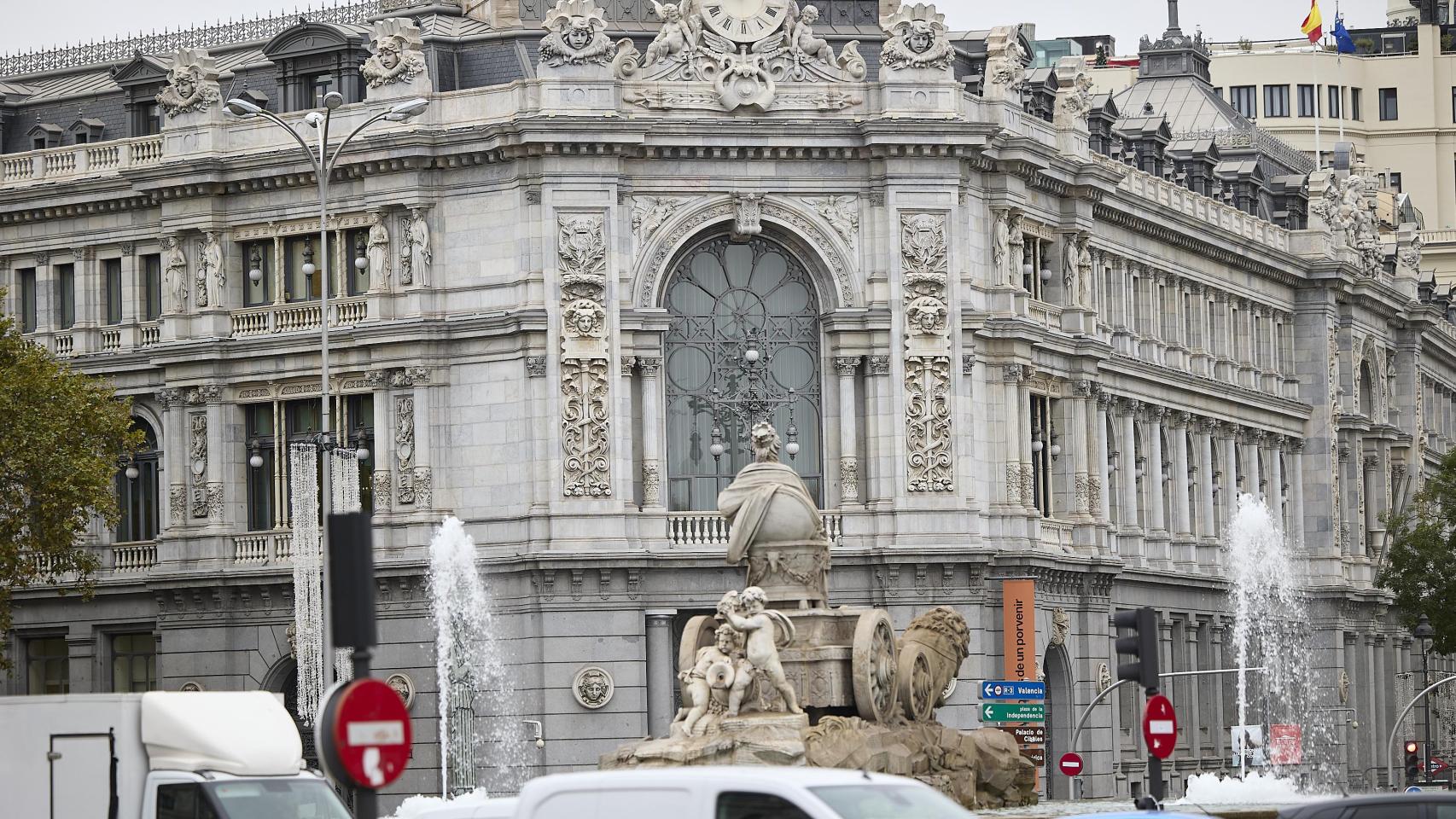 Fachada del Banco de España