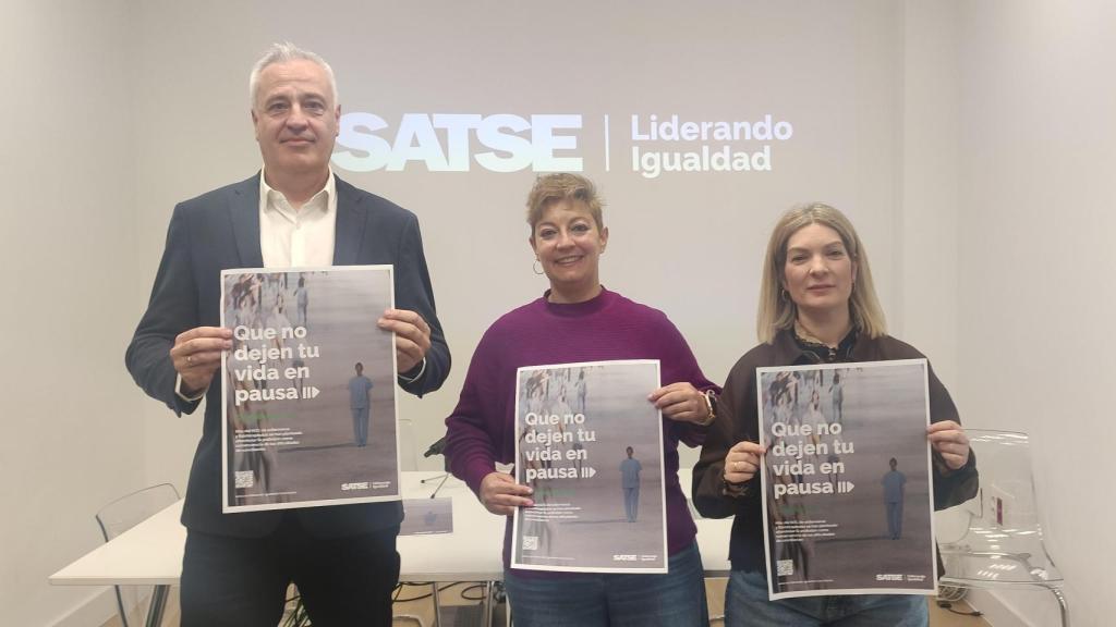 Representantes de Satse Castilla-La Mancha.