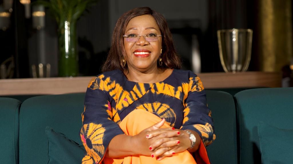 Euphrasie Kouassi Yao, ministra asesora y consejera del presidente de Costa de Marfil.