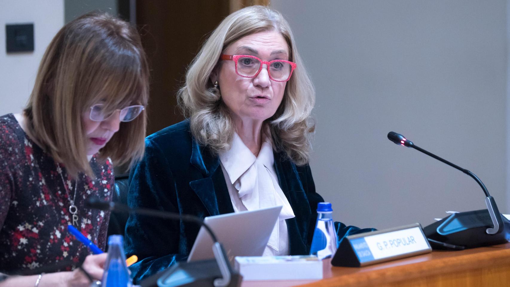 La portavoz de Sanidade del PP, Encarna Amigo.