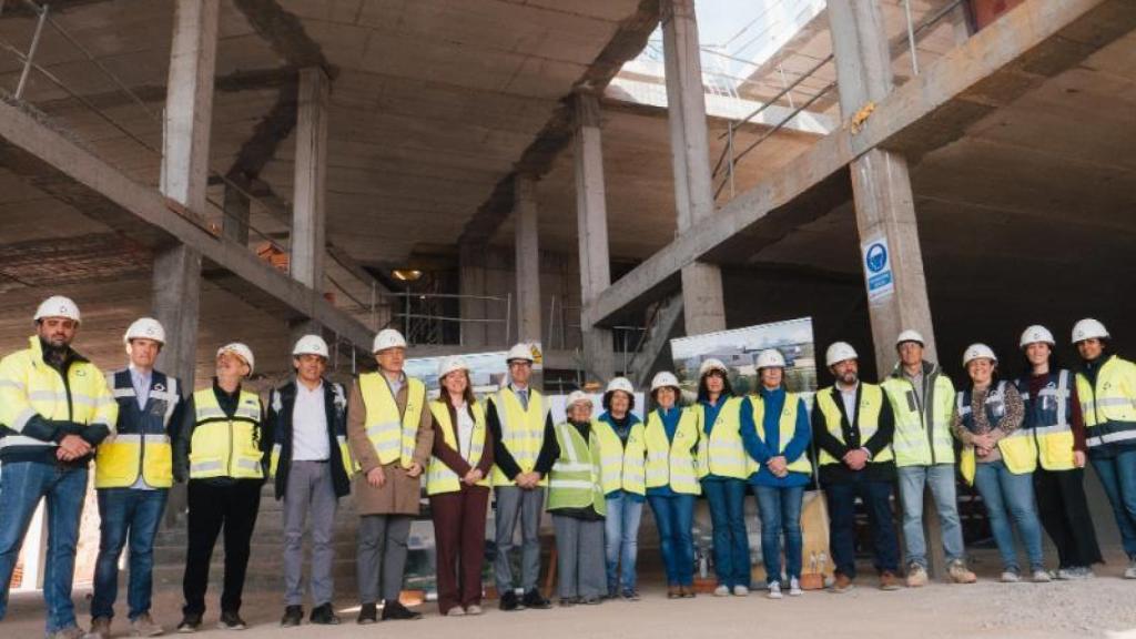 Visita institucional a las obras del Laboratorio Regional.