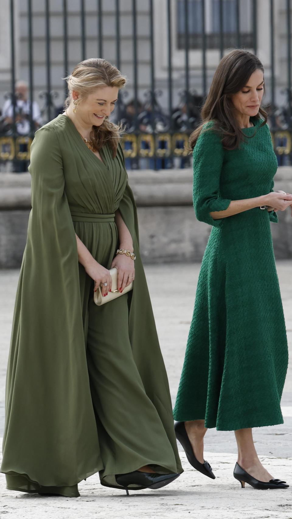 La reina Letizia y la Gran Duquesa de Luxemburgo.