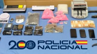 Material intervenido por la Policía Nacional.