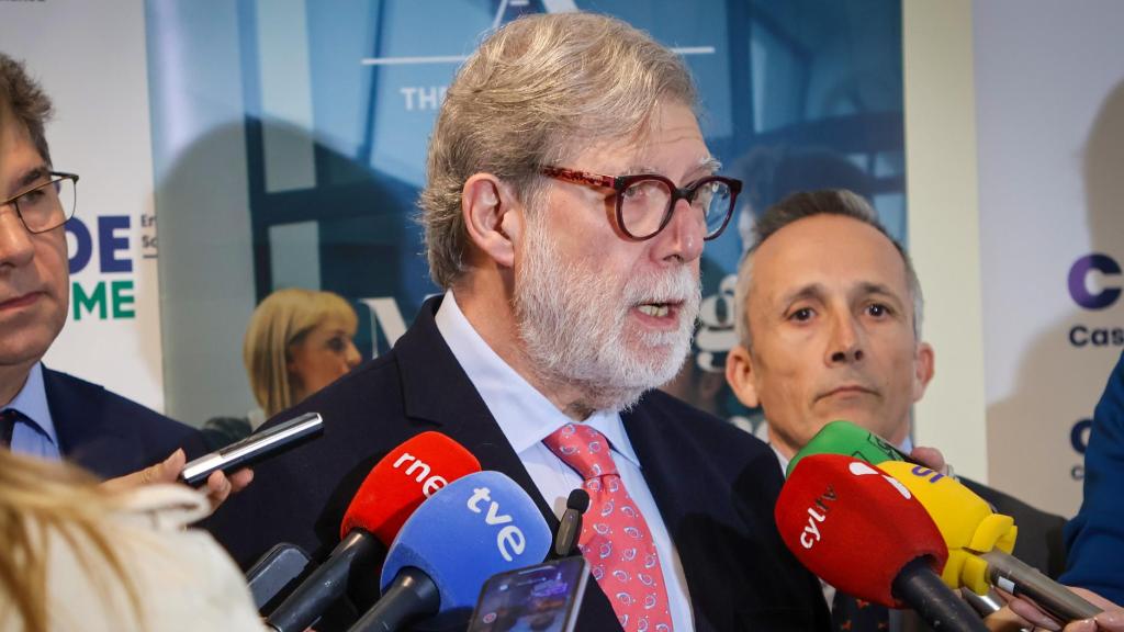 El presidente de la patronal regional, Santiago Aparicio