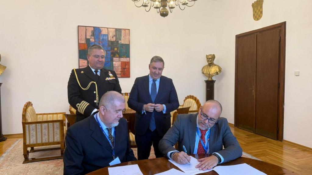 Firma de acuerdos entre Navantia y la industria croata