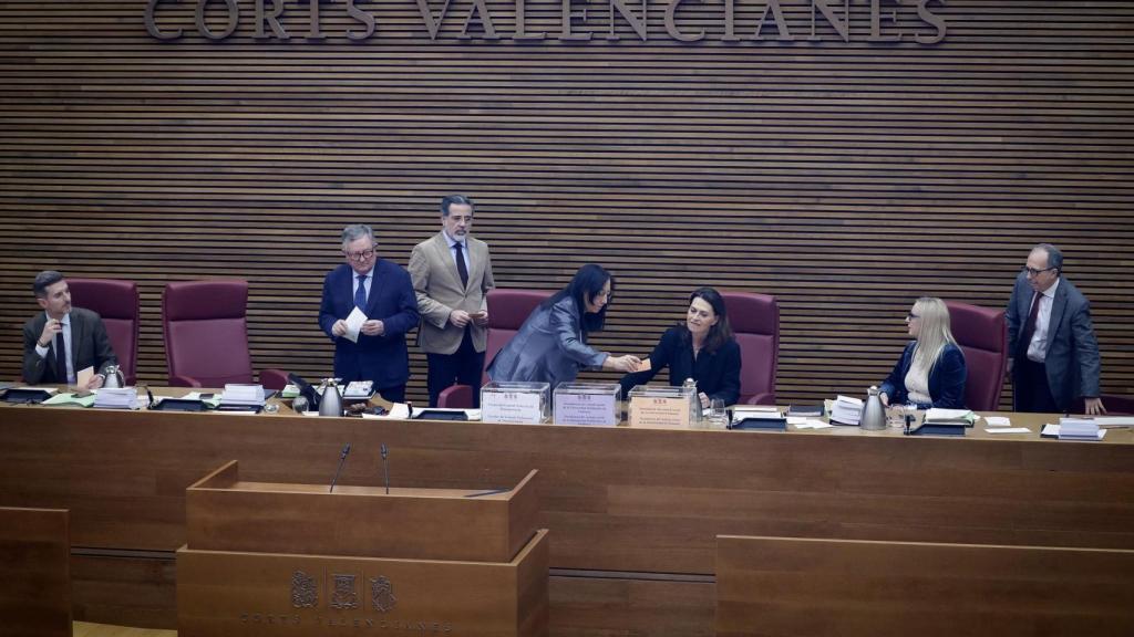 Votaciones celebradas en Les Corts para ambos órganos. José Cuéllar / Corts
