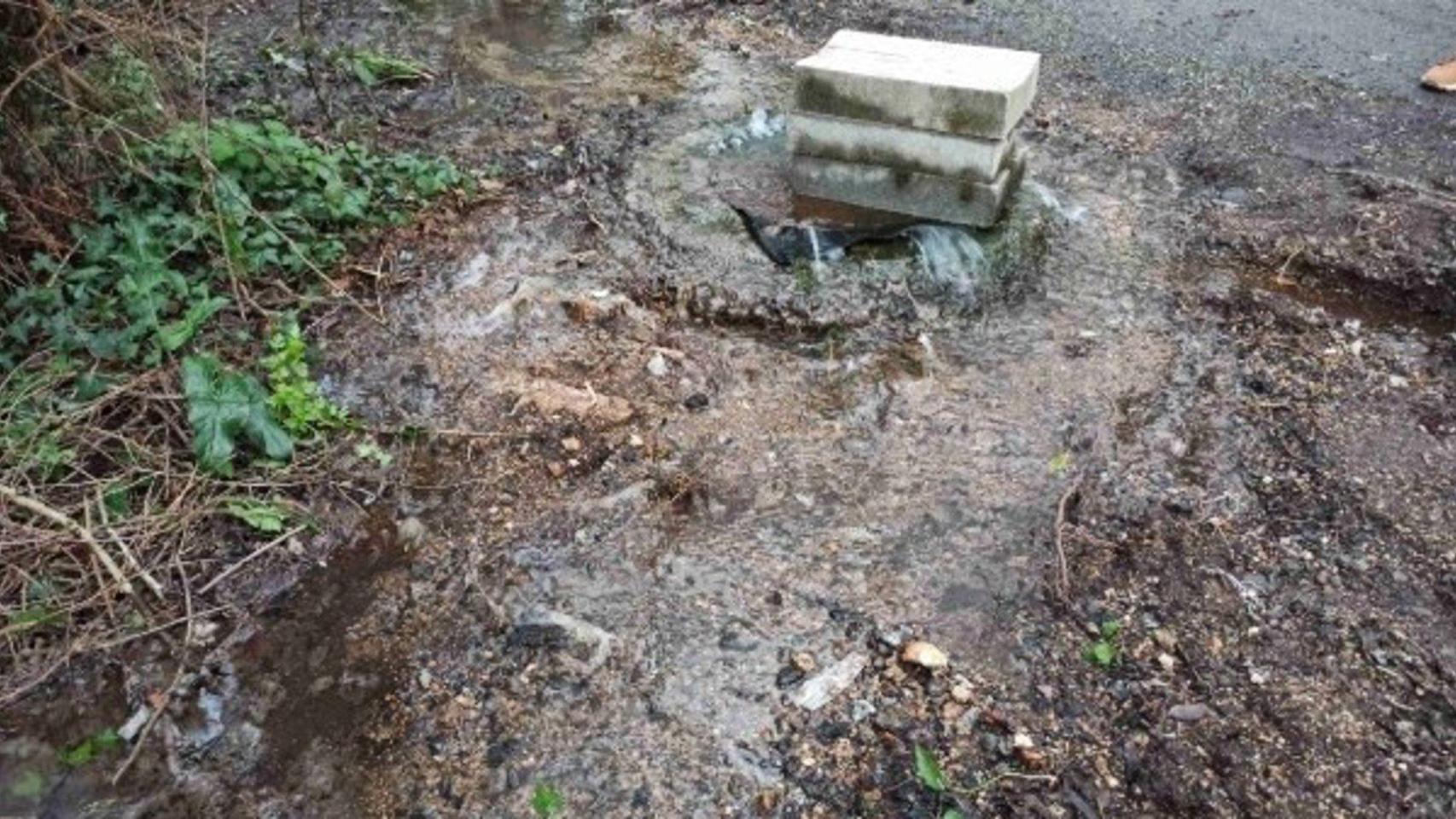 La organización ecologista Adega denuncia vertidos en el río Valiña