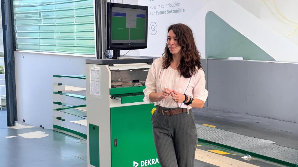 Irene Obispo, directora de ITV  en DEKRA, Getafe.