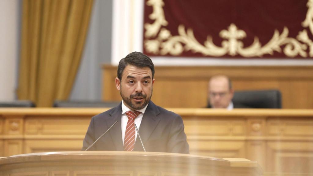 Iván Sánchez, portavoz de Vox en las Cortes de Castilla-La Mancha.