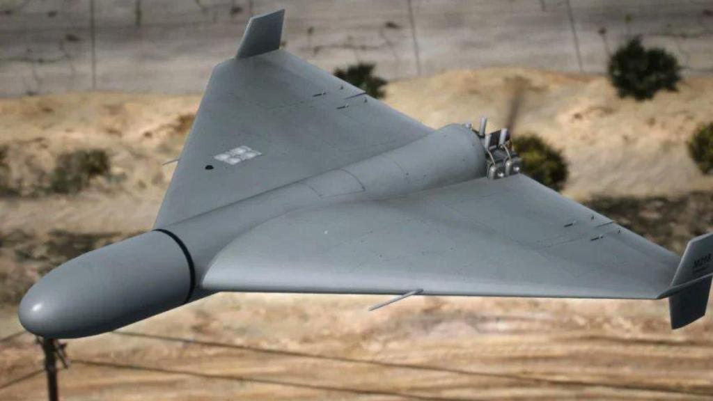 Dron Shahed-136 de fabricación iraní.