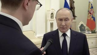Entrevista del periodista ruso Pavel Zarubin a Vladimir Putin, presidente de Rusia.