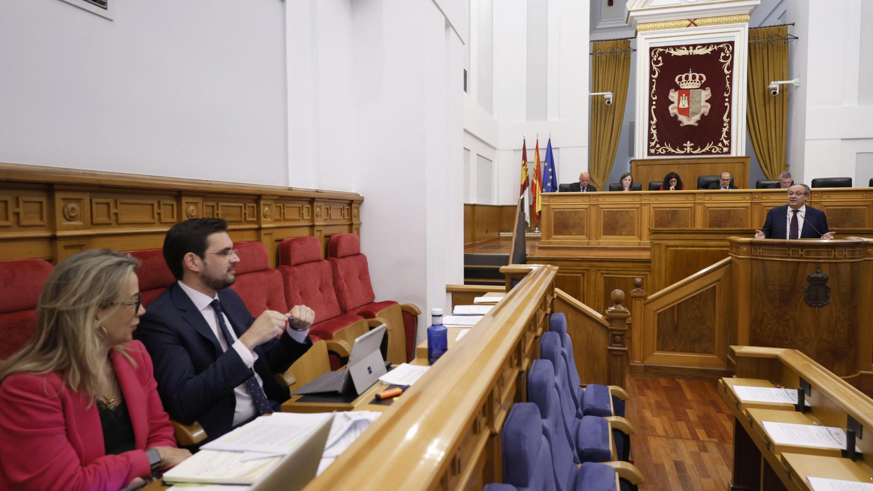 Pleno de las Cortes. Foto: Cortes CLM.