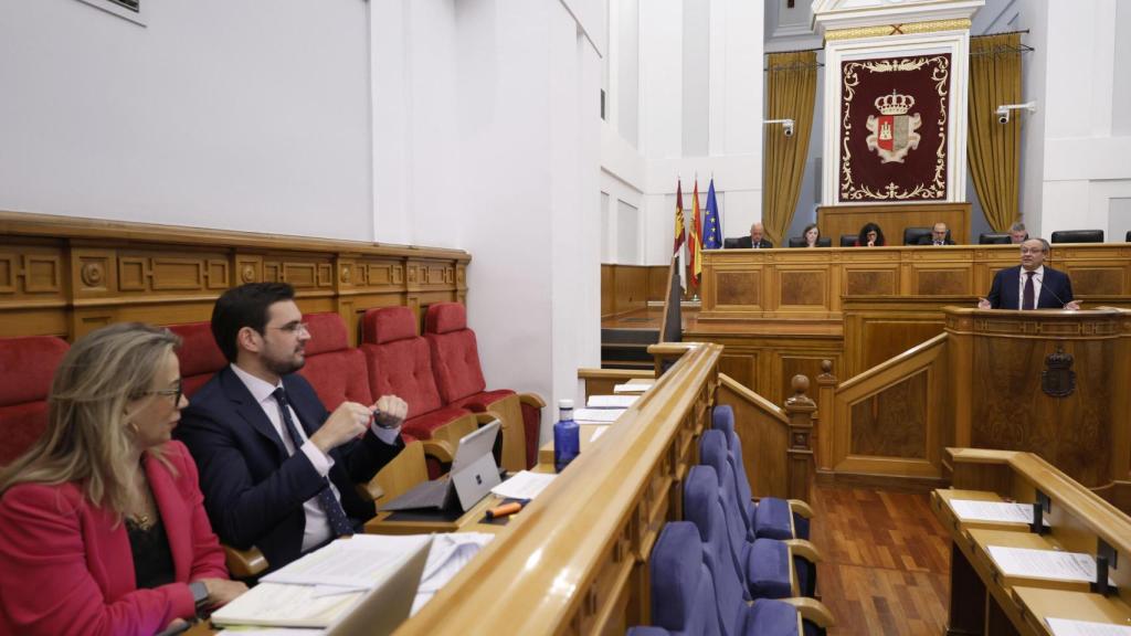 Pleno de las Cortes. Foto: Cortes CLM.