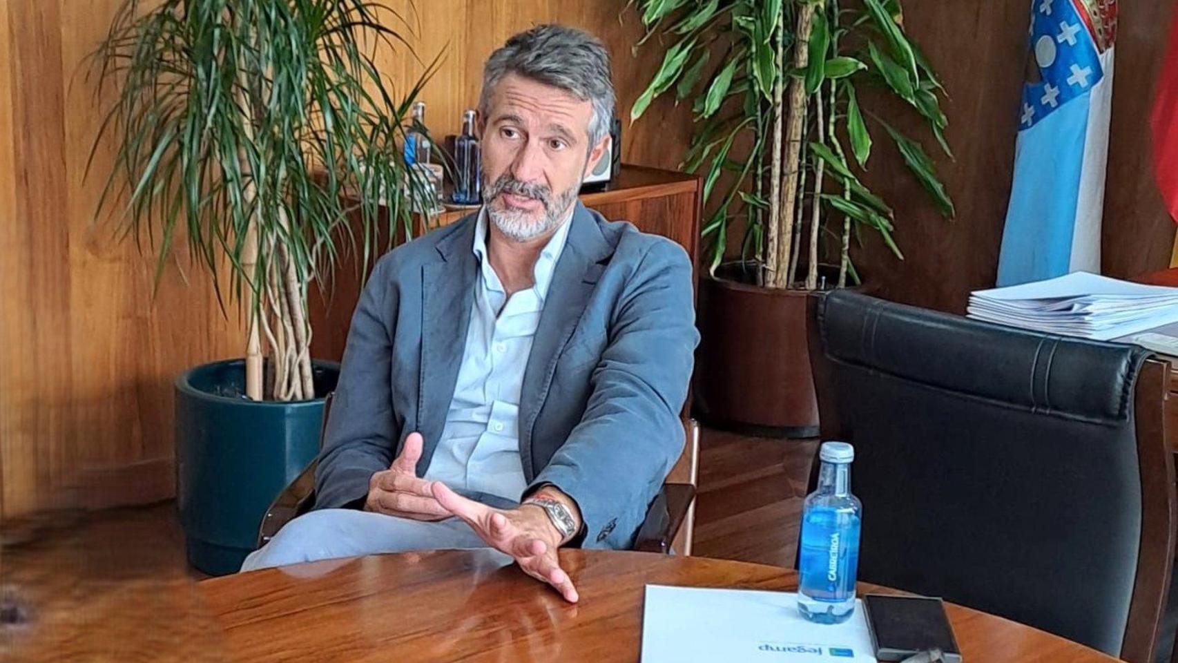 El presidente de la Fegamp, Alberto Varela