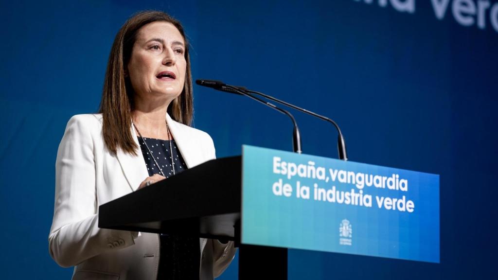 Cristina Henríquez de Luna, en un acto del ICEX en septiembre de 2025.