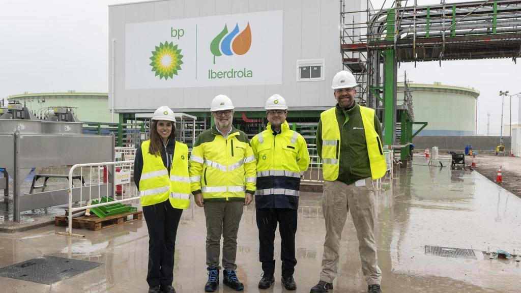 Planta de hidrógeno verde de bp e Iberdrola