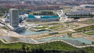 El parque del Agua de Zaragoza.