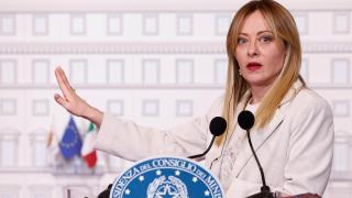 La primera ministra italiana, Giorgia Meloni.