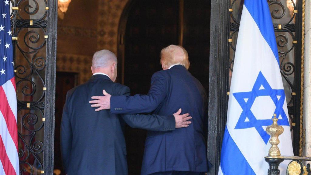 Donald Trump y Benjamin Netanyahu.