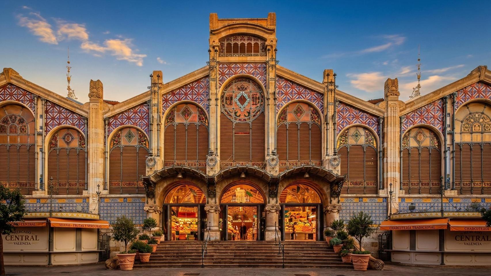 Visite el Mercado Central de Valencia.