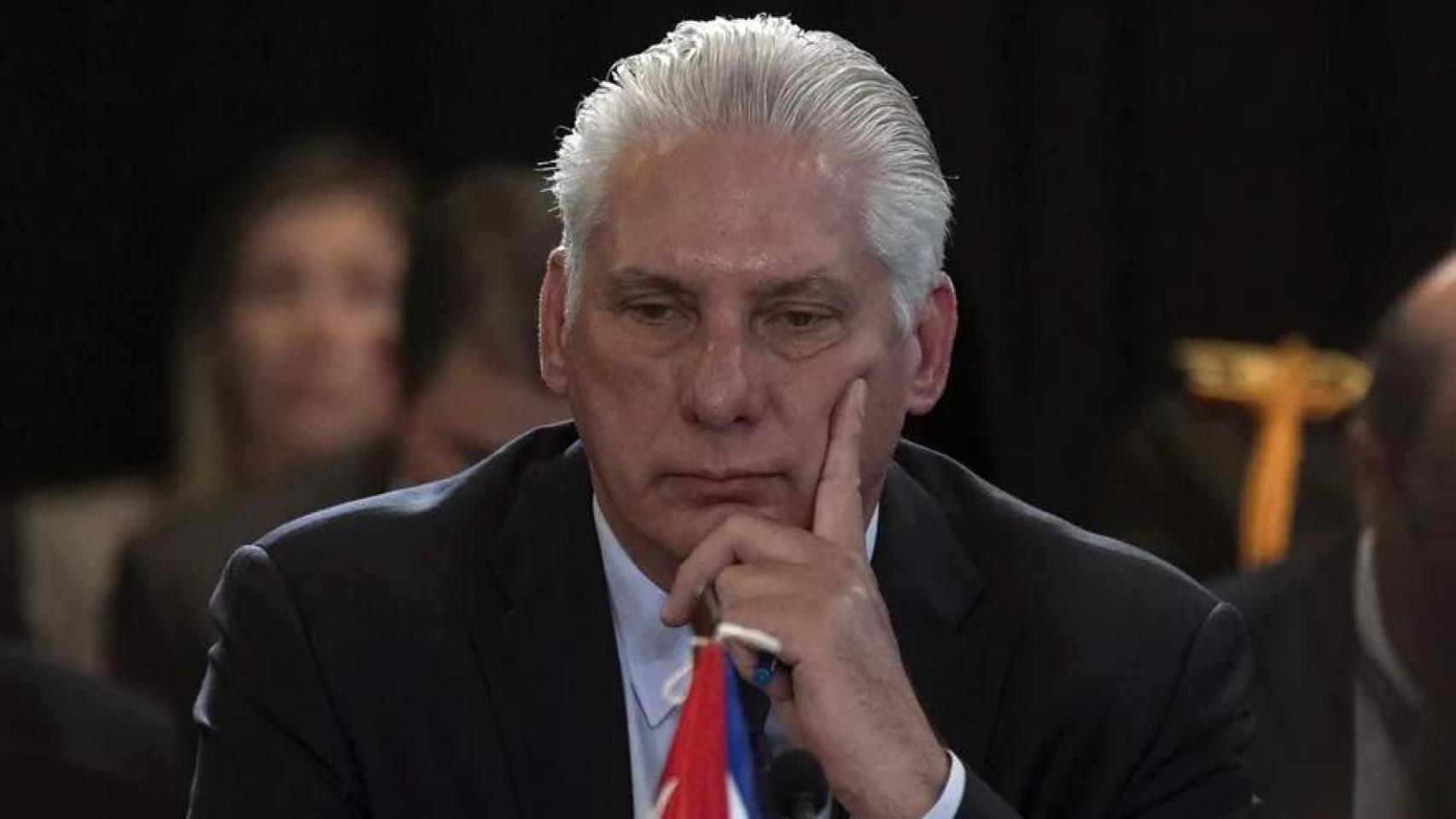 El presidente cubano, Miguel Díaz Canel.