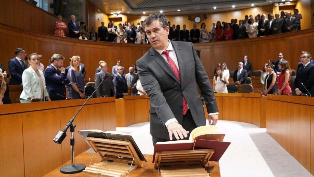 Joaquín Palacín, presidente de Chunta Aragonesista.