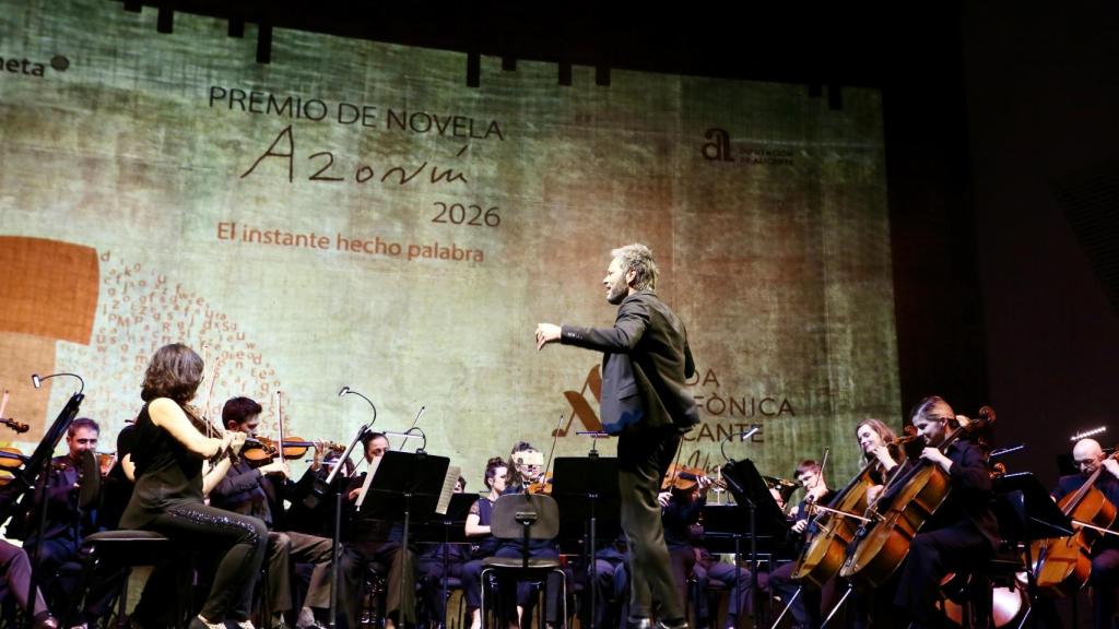 La orquesta ADDA Simfònica en la actuación de la gala.