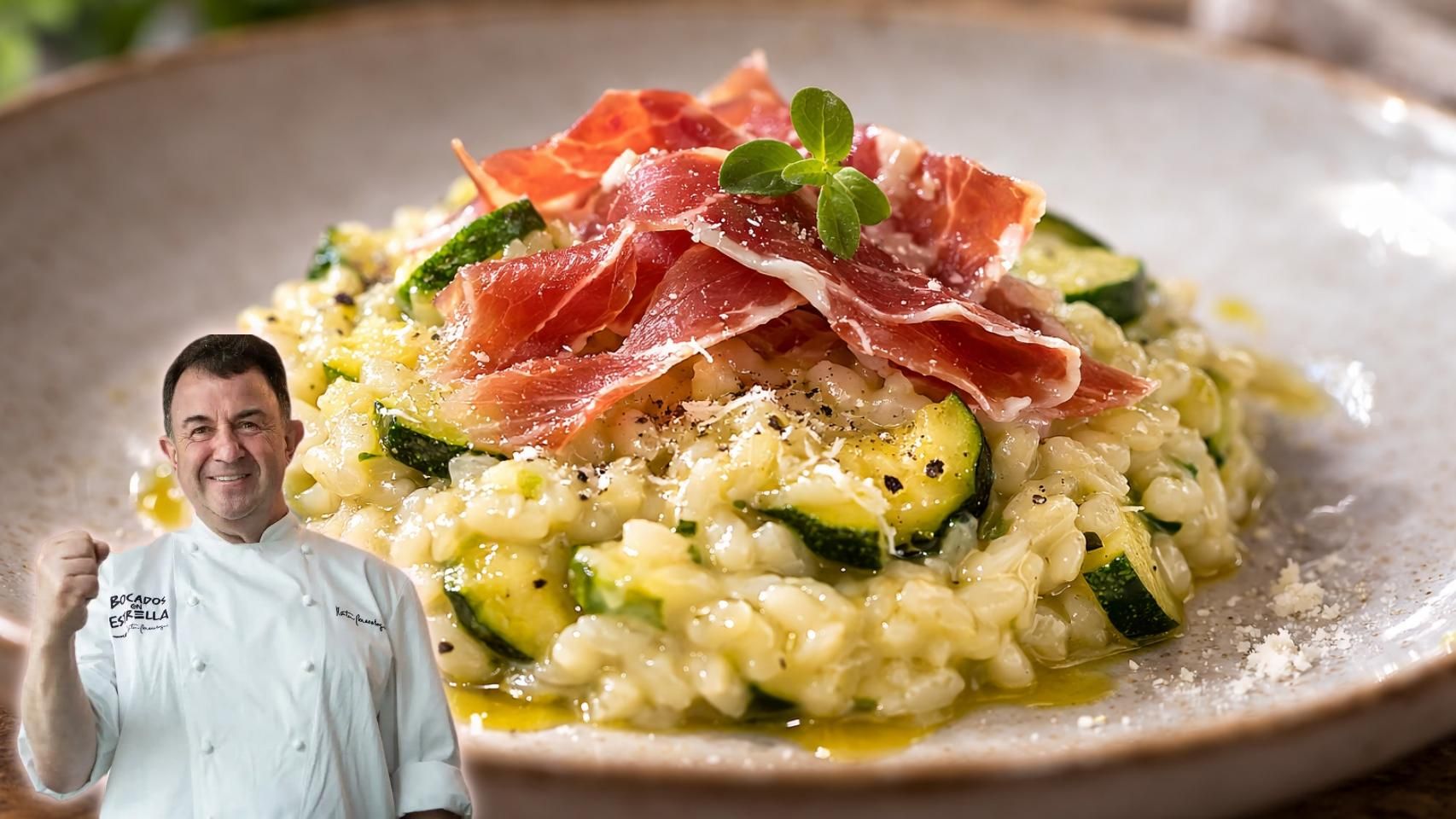 Martín Berasategui, chef, en un montaje de El Español